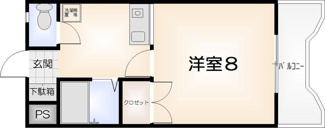 【間取り】 | ヴィゴラス壱番館