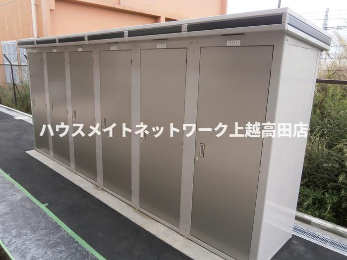 コントレイルの設備|外部物置
