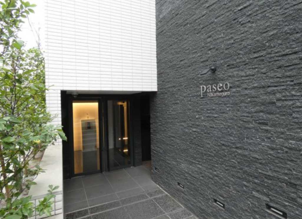 PASEO中目黒　敷金0　角部屋　オートロックのエントランス