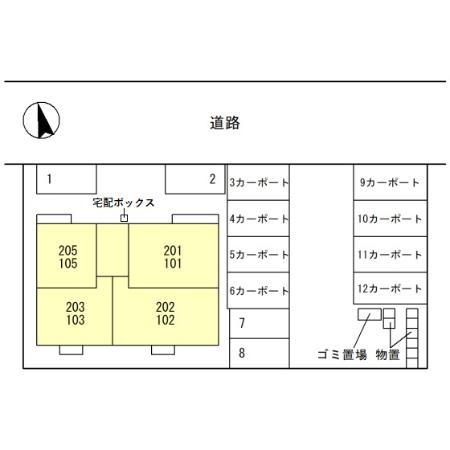 ヴィヴァーチェの区画図