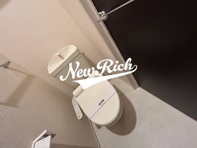 高崎市貝沢町のアパートのトイレ