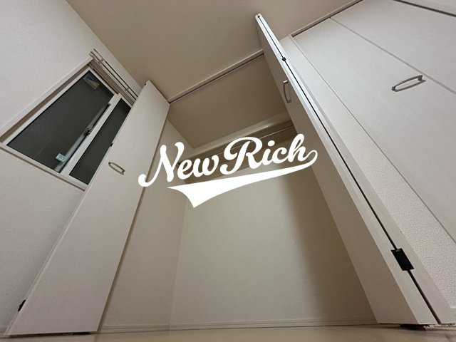 高崎市貝沢町のアパートの収納