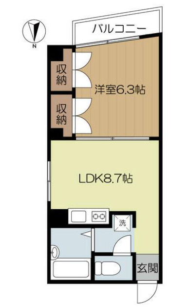 サザンヒルズの間取り