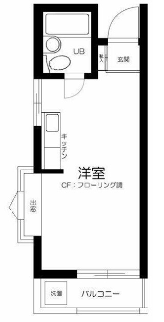 アレイム東北沢の間取り
