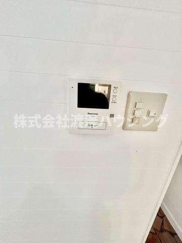 都島中通1丁目テラスハウスのセキュリティ|TVモニターホンで安心