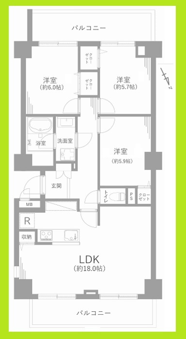名古屋市瑞穂区山下通５丁目の中古マンション