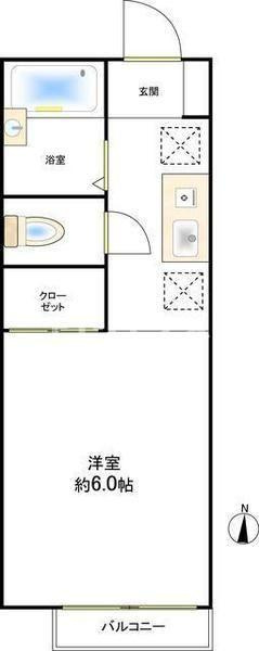 ハイブリッジBの間取り