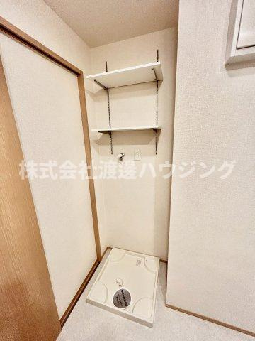 コーポラスツツミE棟の設備|室内洗濯パン