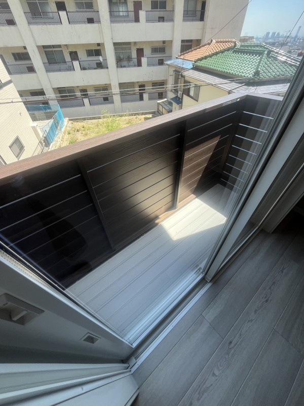SOLARE摩耶のバルコニー