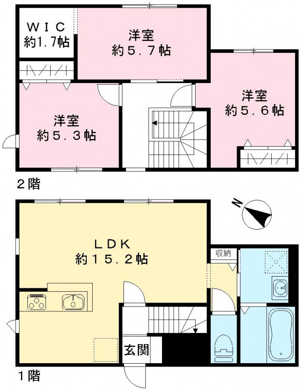 SOLARE摩耶の間取り