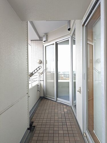 ＧＡタワーのバルコニー