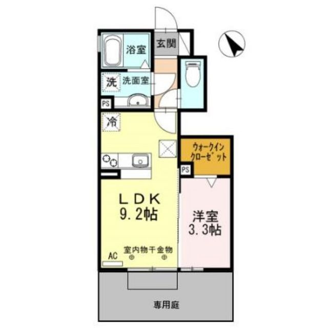 プレミール丸野の間取り