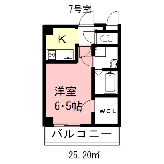オアシス柳ヶ瀬ビルの間取り