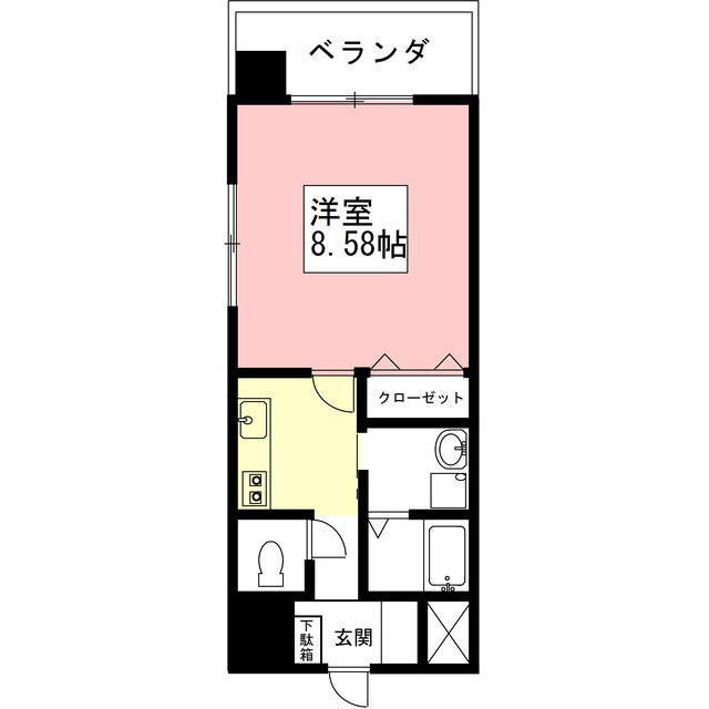 Castle Hills 柳ヶ瀬の間取り