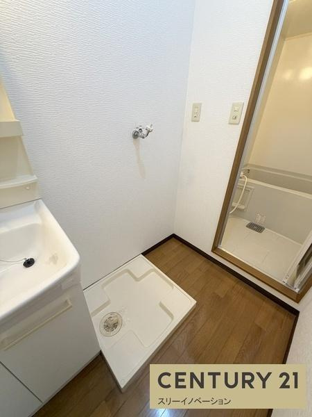 大阪市港区築港３丁目の賃貸マンションの洗面所|★室内洗濯機置き場★