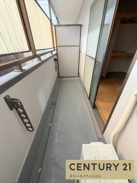 大阪市港区築港３丁目の賃貸マンションのバルコニー|★洗濯物干せます！★