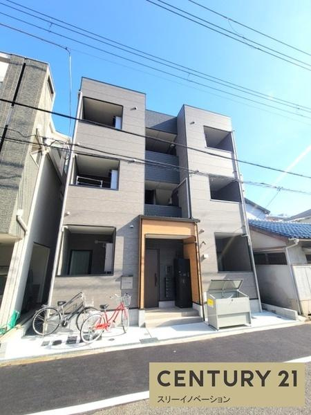 ハーモニーテラス港晴の外観