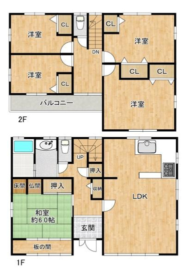 【間取り】 | 須磨区東白川台4丁目　中古戸建
