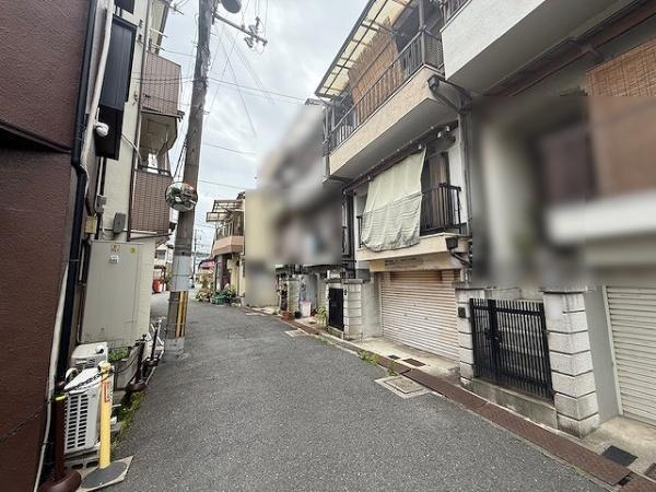 【前面道路含む現地写真】 | 門真市北巣本町　中古戸建