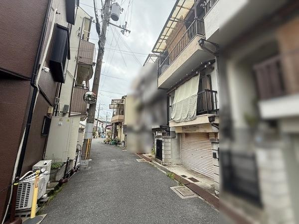 【前面道路含む現地写真】 | 門真市北巣本町　中古戸建