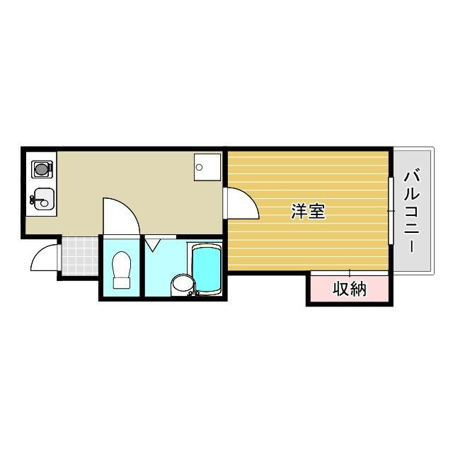 中村10番館の間取り|外観もきれいです