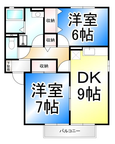 リバーシティーの間取り