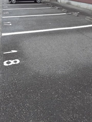 【駐車場】 | オーブリー鳴門　Ａ
