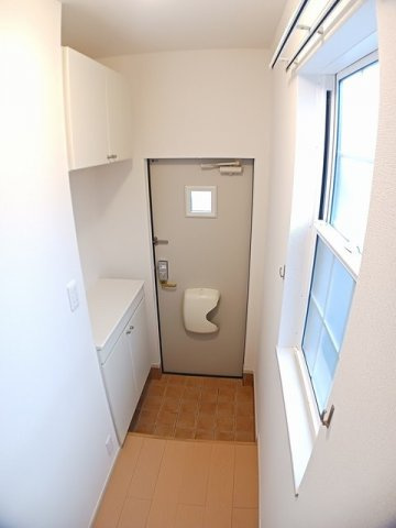 グリーンハイツ鷹取Ⅲの玄関