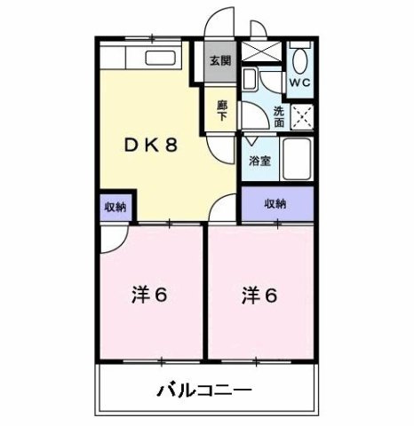 シャルムの間取り