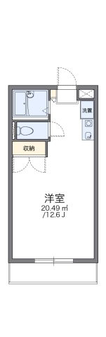 レオパレスプレステージの間取り