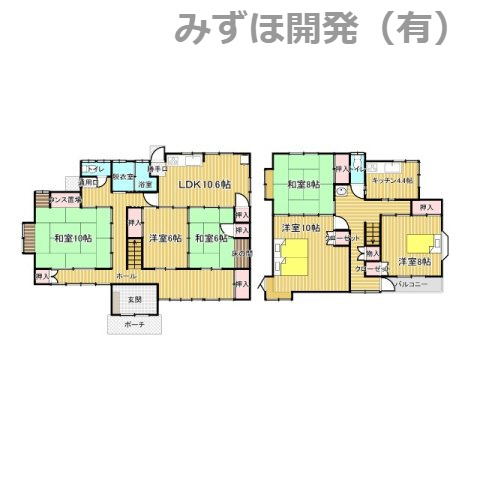 天童市中里１丁目7-27の間取り