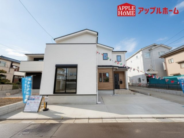[新築住宅] 鶴ヶ島市脚折町 11期 全3棟の外観|周辺環境にも恵まれた好立地☆日当たり良好×子育てしやすい環境です！いつでもお気軽にお問合せOKです！TEL「0120-466263」