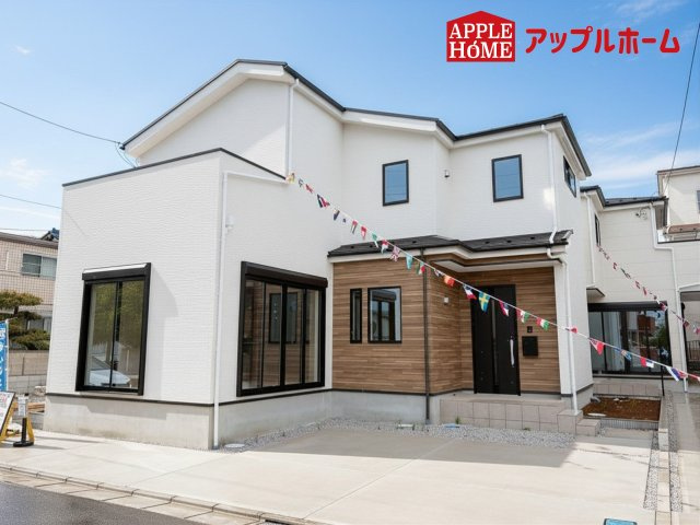 [新築住宅] 鶴ヶ島市脚折町 11期 全3棟の外観|ぜひ現地にて、実際の建物・街並み・日当たり等ご確認下さい♪お問い合わせはお気軽に☆　TEL「0120-466263」