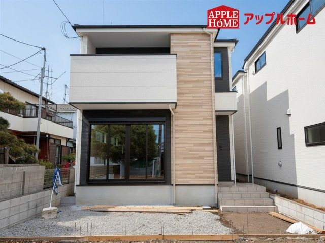 [新築住宅] 鶴ヶ島市脚折町 11期 全3棟の外観|周辺環境にも恵まれた好立地☆日当たり良好×子育てしやすい環境です！いつでもお気軽にお問合せOKです！TEL「0120-466263」