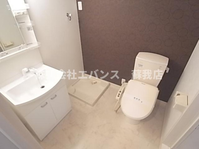 【洗面所】 | グランパレス蘇我 | 使いやすい洗面所です