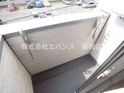 【バルコニー】 | グランパレス蘇我 | 広々としたバルコニーです