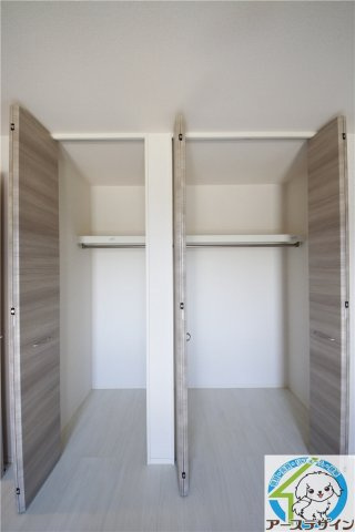 アンソレイエファミーユB棟の収納|※類似部屋