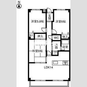 コーポ諏訪の間取り