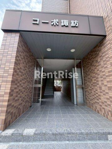 コーポ諏訪のエントランス