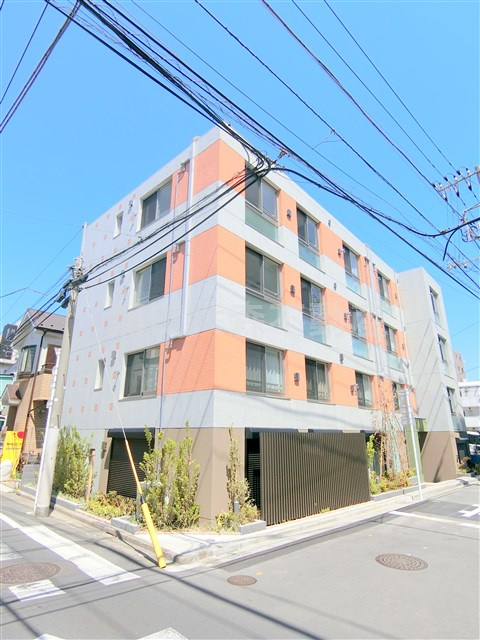 ウェルスクエアイズム蒲田の外観|外観　2019年2月築　RC鉄筋コンクリート造地上4階建て総戸数14戸光インターネット無料　JR京浜東北線蒲田駅徒歩圏内の東京都大田区西蒲田6丁目　東急池上線蓮沼駅近