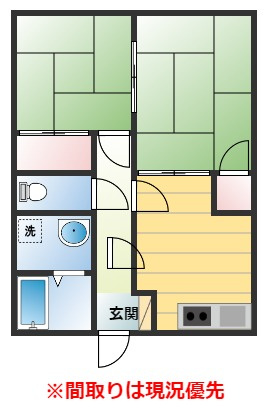 グリーンビューの間取り