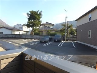 広島市安佐北区上深川町のアパートの展望|募集のお部屋からの眺望です！