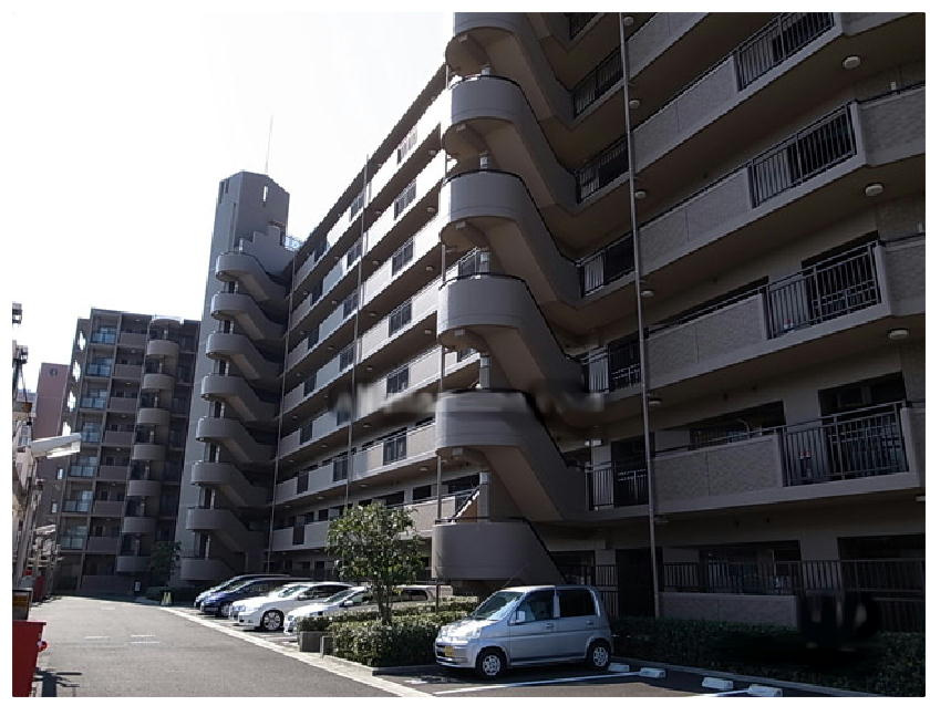 グリーンコーポ園田の駐車場