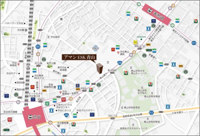 【地図】 | アマンE.S.K.青山
