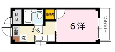 シティハイツ２１０の間取り