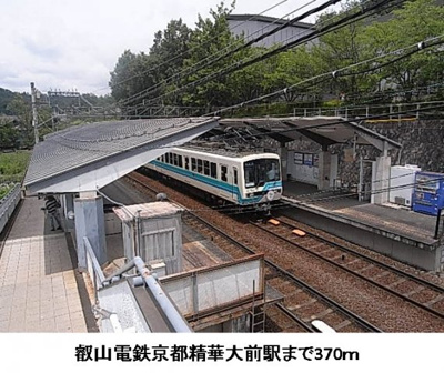 【周辺】 | アライブ　キノ | 叡山電鉄京都精華大前駅まで370m