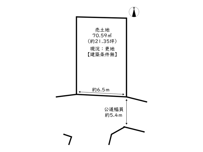 【土地図】 | 姫路市広畑区則直／売土地