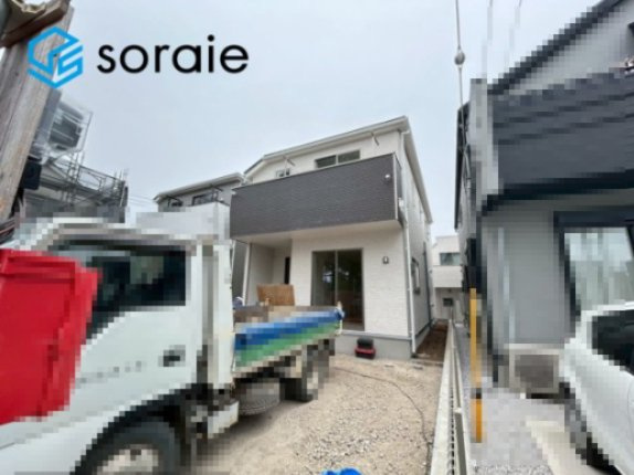 川越市砂第19期全4棟　新築戸建　クレイドルガーデンの外観|6/2撮影