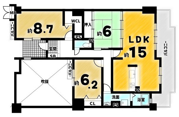 サンシティ桂坂ロイヤル参番館