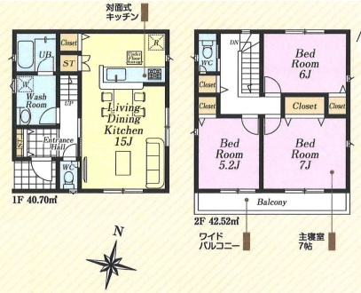 川越市砂第19期全4棟　新築戸建　クレイドルガーデン